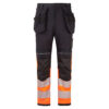 Portwest FR452 PW3 Modaflame HVO Hi-Vis palosuojatut riipputaskuhousut