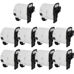 Brother DK-11202 tarrat 300kpl 62mm x 100mm 10 rullaa