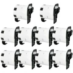 Brother DK-11209 tarrat 800kpl 62mm x 29mm 10 rullaa