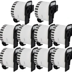 Jatkuvat tarrat Brother DK-22223 50mm x 30,48m 10 rullaa