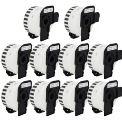 Jatkuvat tarrat Brother DK-22225 38mm x 30,48m 10 rullaa