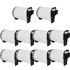 Jatkuvat tarrat Brother DK-22243 102mm x 30,48m 10 rullaa