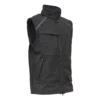 ELKA Working Xtreme musta softshell-takki irrotettavilla hihoilla
