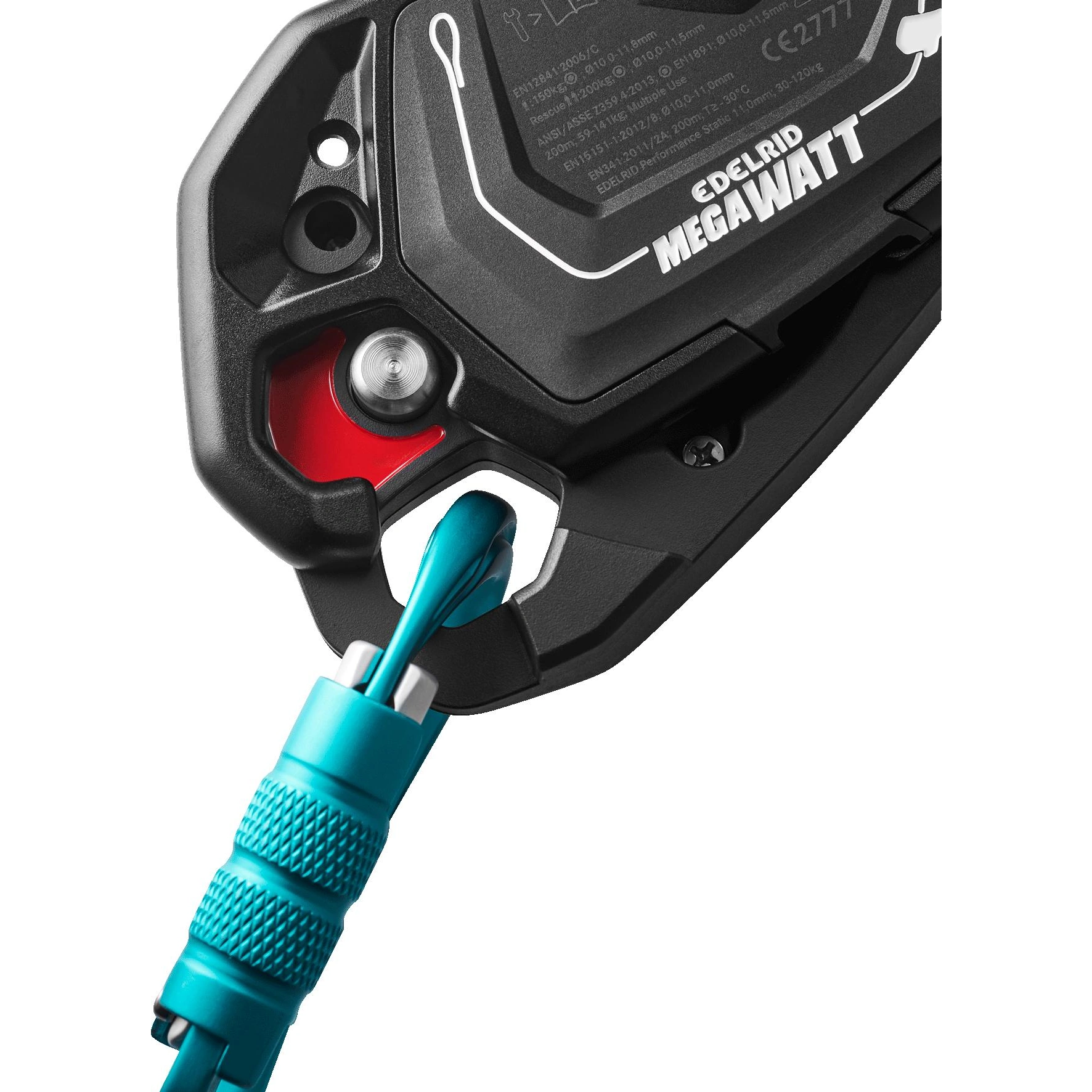 Edelrid Megawatt rope access -laskeutumislaite