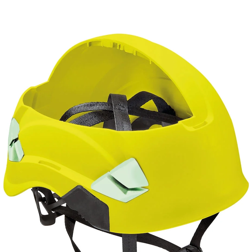 Petzl Vertex HI-VIZ suojakypärän fluoresoiva kuori ja säädettävä sisäpanta