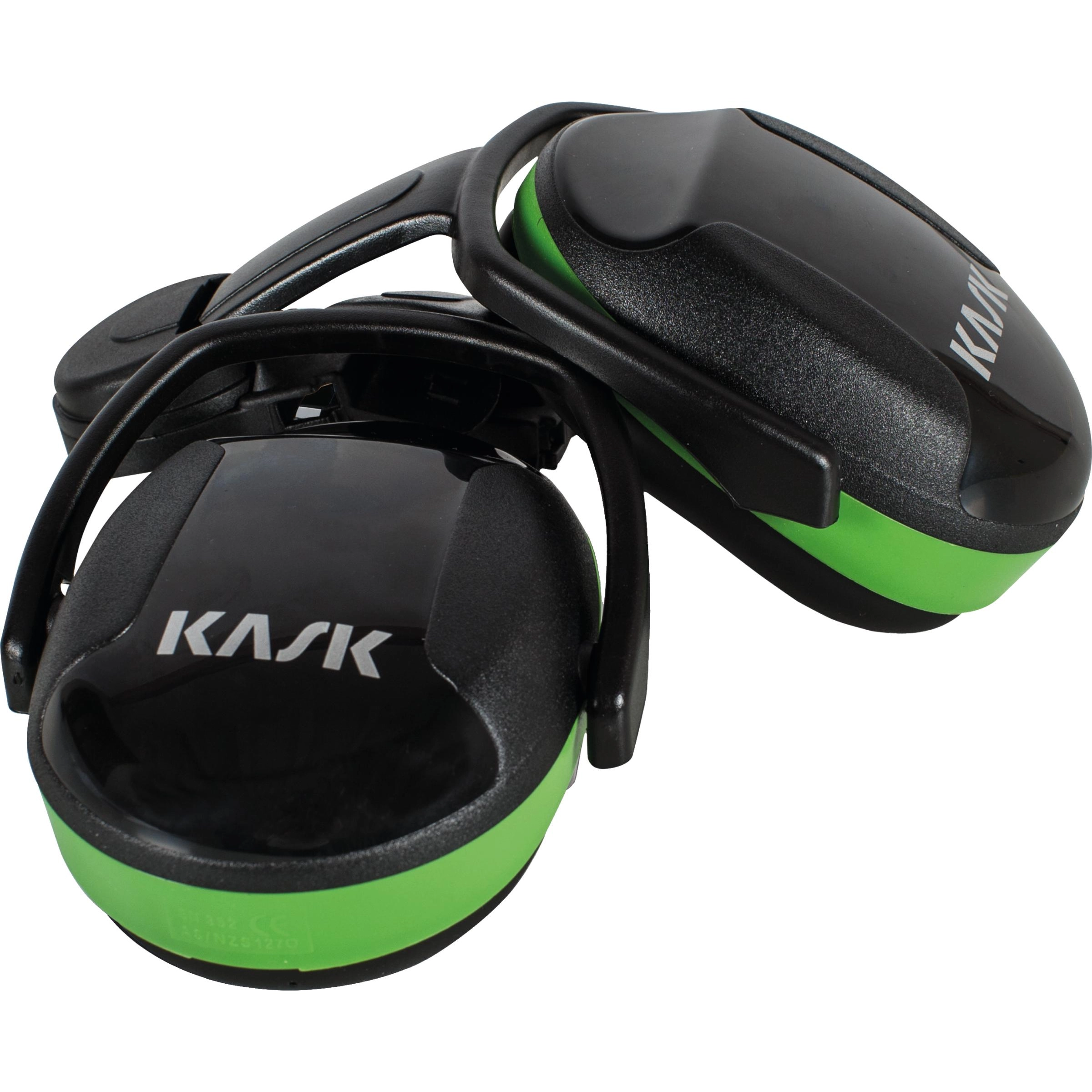 Vihreät KASK SC1 -kupukuulonsuojaimet