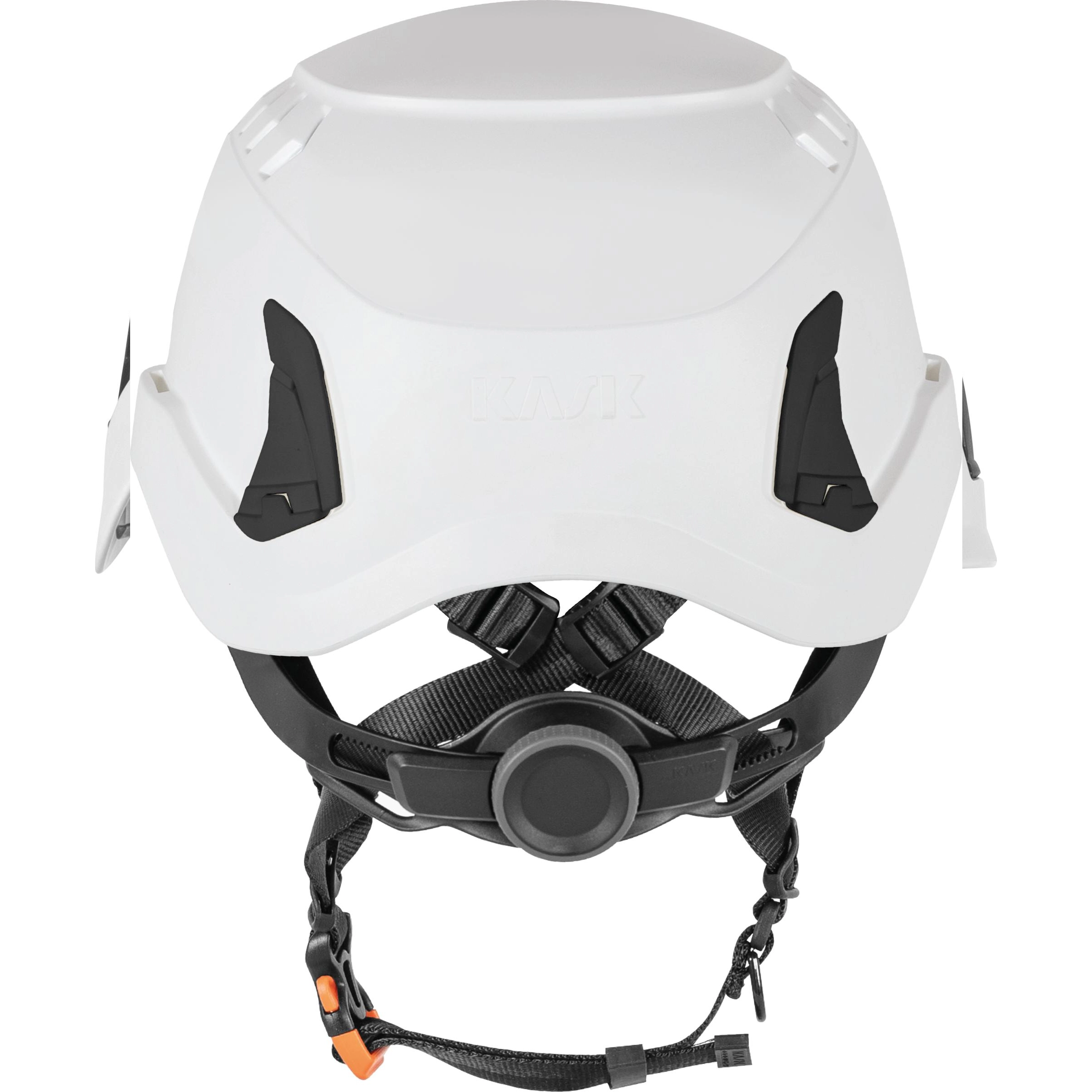 KASK Primero Air valkoinen tuulettuva työkypärä takaa