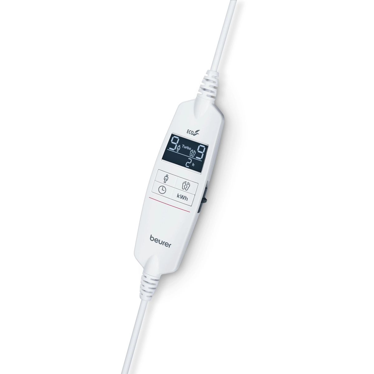 Beurer UB91 vuoteenlämmittimen LCD-ohjain 9 lämpötila-asetuksella