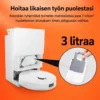 Roborock telakka-aseman vaihdettava pölypussi automaattiseen pölysäiliön tyhjennykseen