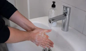 Käsien puhdistus