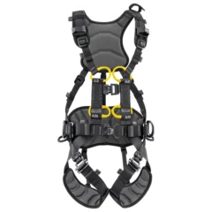 Petzl VOLT WIND työasemointivaljas edestä – 5 kiinnityspistettä tuulivoimatyöhön