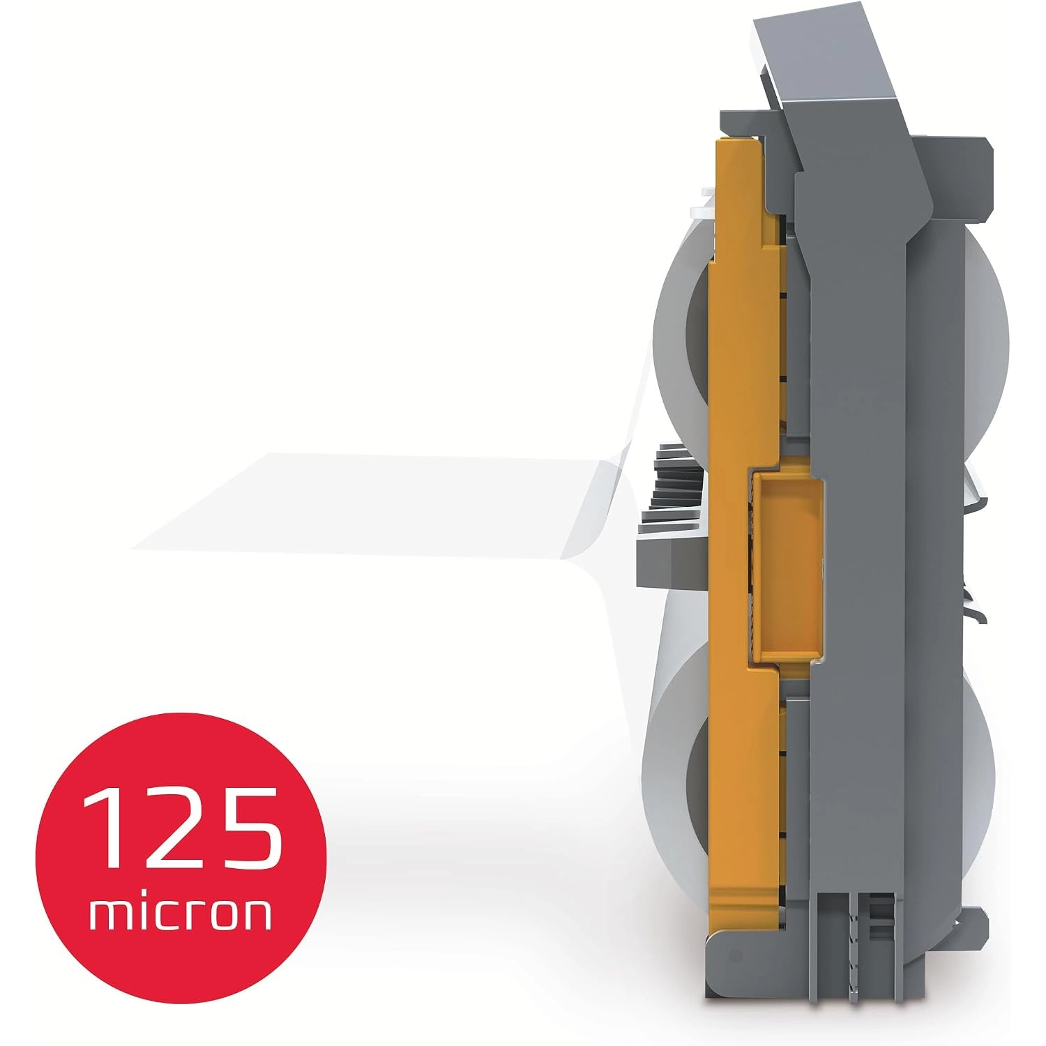 GBC Foton 30 laminointikasetti 125 µm sivulta kuvattuna