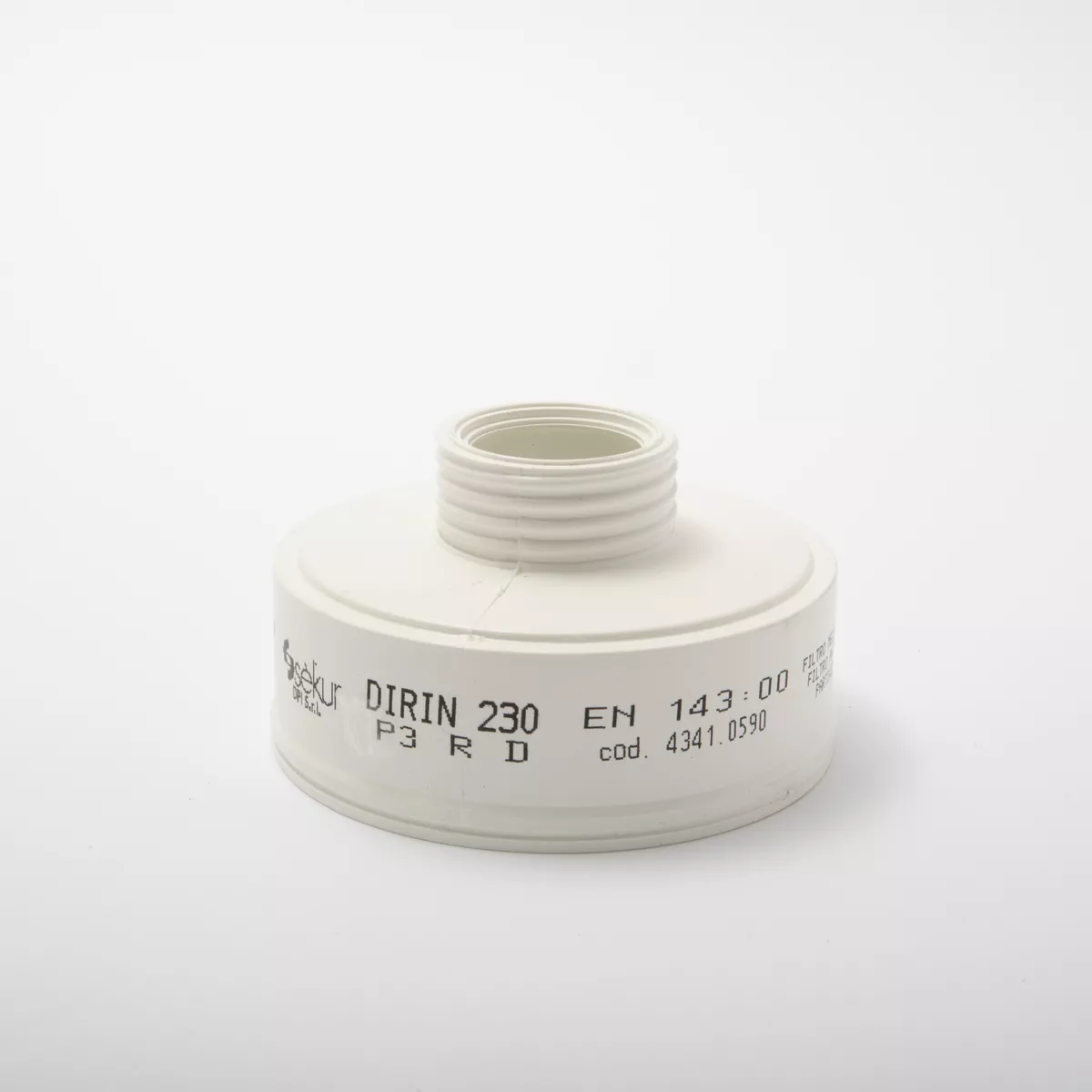 DIRIN P3 R hiukkassuodatin DIN EN 148-1 RD40 8 kpl