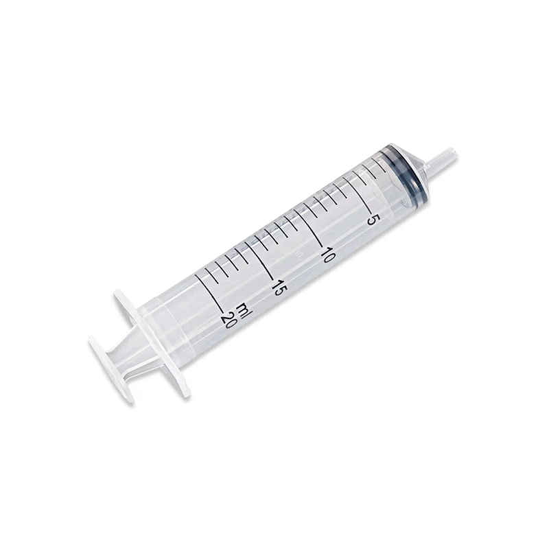 BD Plastipak 20 ml Luer 3-osainen ruisku mitta-asteikolla