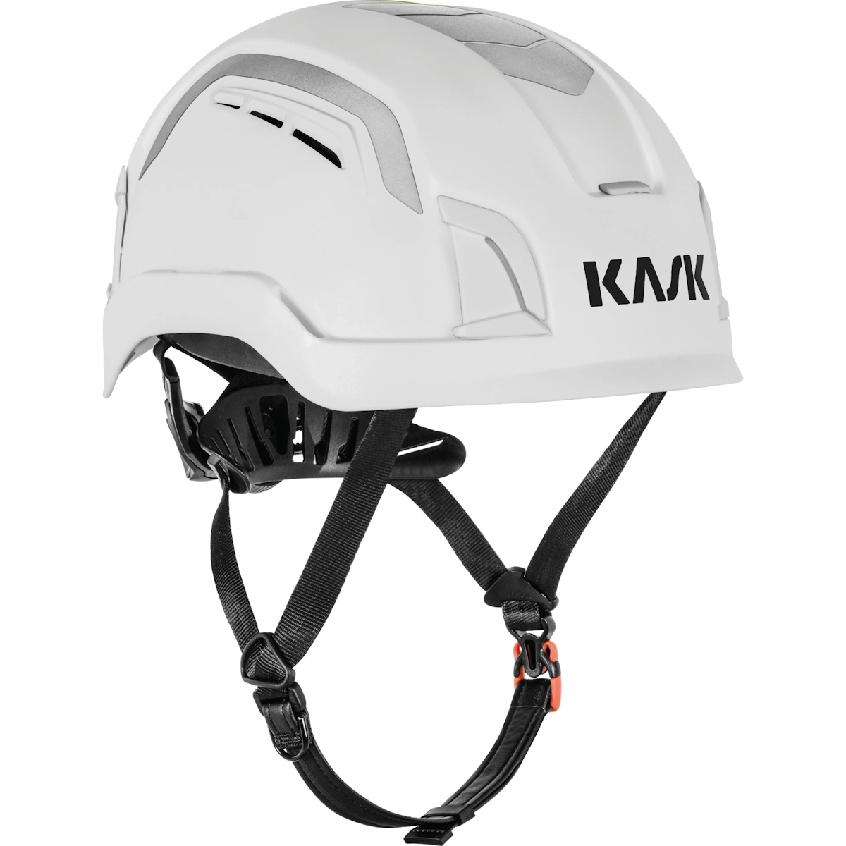 KASK Zenith X MAX Air HI VIZ valkoinen tuuletettu työkypärä 60–66 cm – EN 397