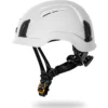 KASK Zenith X Air valkoinen työkypärä sivulta – tuuletettu rakenne