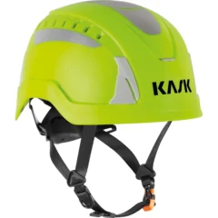 KASK Primero Air HI VIZ fluorikeltainen tuuletettu työkypärä – EN 397 ja EN 50365