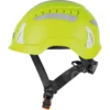 KASK Primero Air HI VIZ fluorikeltainen työkypärä sivulta – tuuletettu suojakypärä