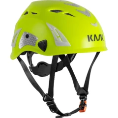 KASK Superplasma AQ HI VIZ fluorikeltainen tuuletettu työkypärä