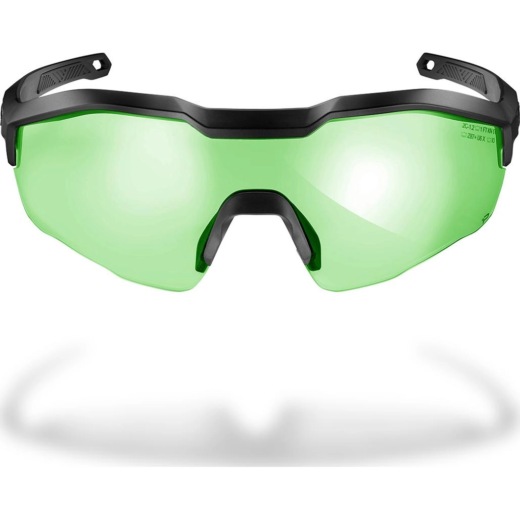 Bollé MY6 ProLaser Emerald OD4 lasersuojalasit edestä kuvattuna