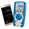 PeakTech 3442 Bluetooth yleismittari ja mobiilisovellus mittaustietojen seurantaan
