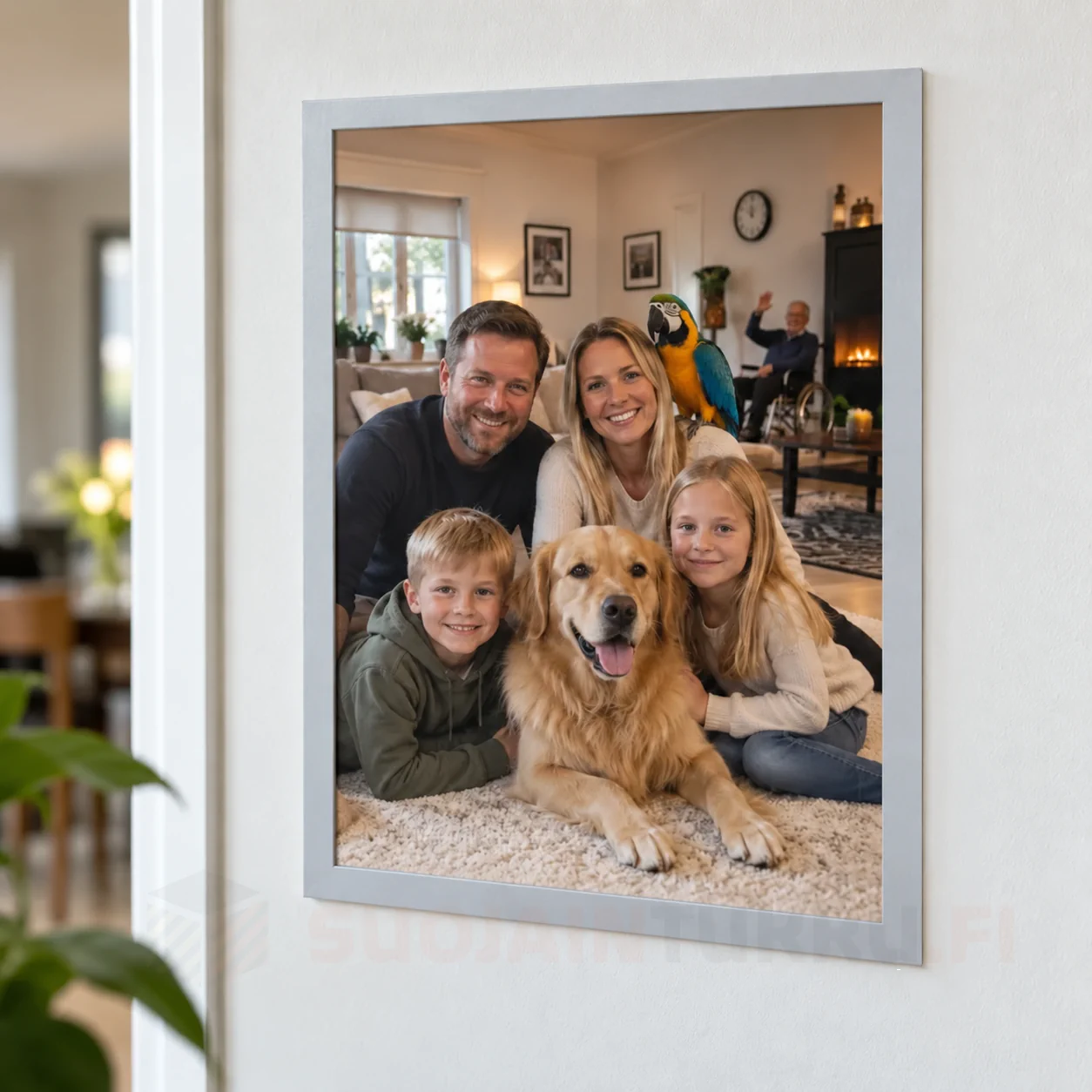 Magneettinen A5-infokehys itsekiinnittyvä – Hopea tai Musta, 5 kpl - Image 3