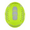 KASK Primero HI VIZ fluorikeltainen työkypärä ylhäältä kuvattuna