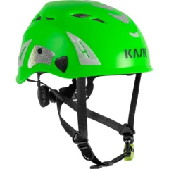 KASK Superplasma PL HI VIZ lime fluor korkealla työskentelyn kypärä – EN 12492
