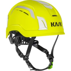 KASK Zenith X PL HI VIZ fluorikeltainen EN 12492 työkypärä korkealla työskentelyyn