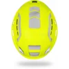 KASK Zenith X PL HI VIZ fluorikeltainen työkypärä ylhäältä – tuuletusaukot ja heijastimet