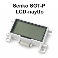 Senko SGT-P LCD-näyttö kaasumittariin varaosa valkoisella taustalla