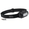 Petzl ARIA 2R RGB ladattava otsalamppu 625 lm, musta, säädettävä otsapanta ja HYBRID CONCEPT