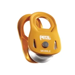 Petzl MOBILE kevyt väkipyörä 5 kN – kompakti taljapyörä nostojärjestelmiin ja köysityöskentelyyn