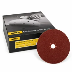 Mirka Jepuflex Antistatic hiomalaikka 178 mm P40 tarrakiinnityksellä ja 22 mm keskireiällä – 25 kpl pakkaus puun, metallin ja muovin hiontaan